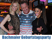 9. Geburtstag des Bachmaier-Hofbräu am 10.05.2014 mit Mia Gray, Monica Ivancan, Frédéric Meisner, Doreen Dietel und Adrian Can (©Foto: NT)